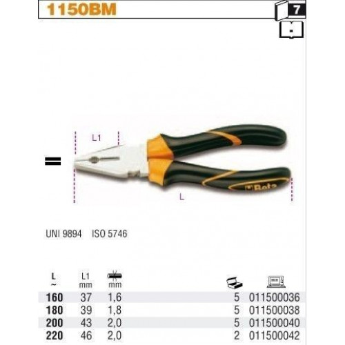 PINZA UNIVERSALE BETA   1150BM