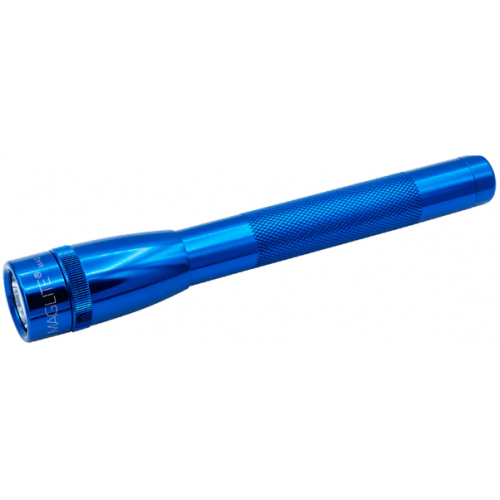 Torcia Mini Maglite AA LED in alluminio - colore BLU