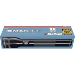 Maglite Torcia 2D Cell lampadina allo Xenon tipo Flashlight nera