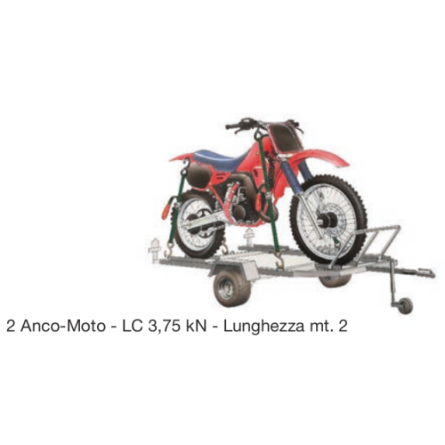 Sistema per ancoraggio moto Strops M3