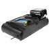 Caricabatterie Makita DC18RD per 2 batterie a slitta LXT da 14,4/18 V. Caricabatterie Makita DC18RD per 2 batterie a slitta LXT da 14,4/18 V.