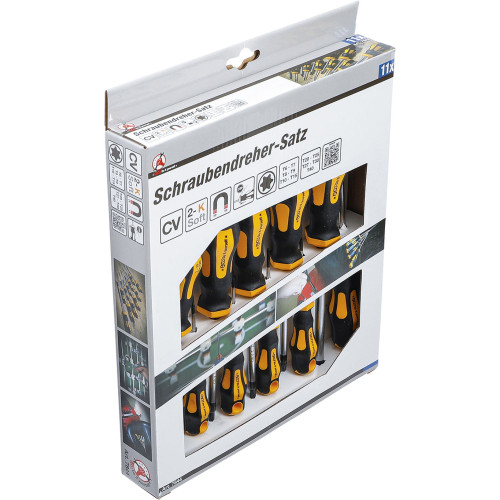 Set 11 cacciaviti Torx TX6 - TX40 BGS7844 Set 11 cacciaviti Torx TX6 - TX40 BGS7844